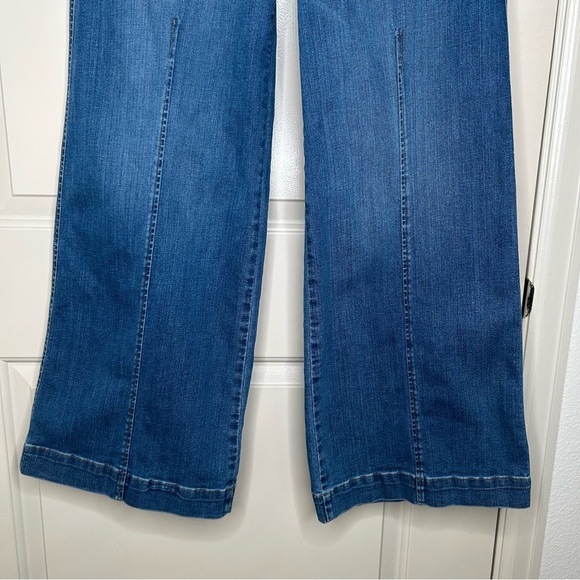 Spanx Seamed Front Wide Leg Jean large - Picture 8 of 11